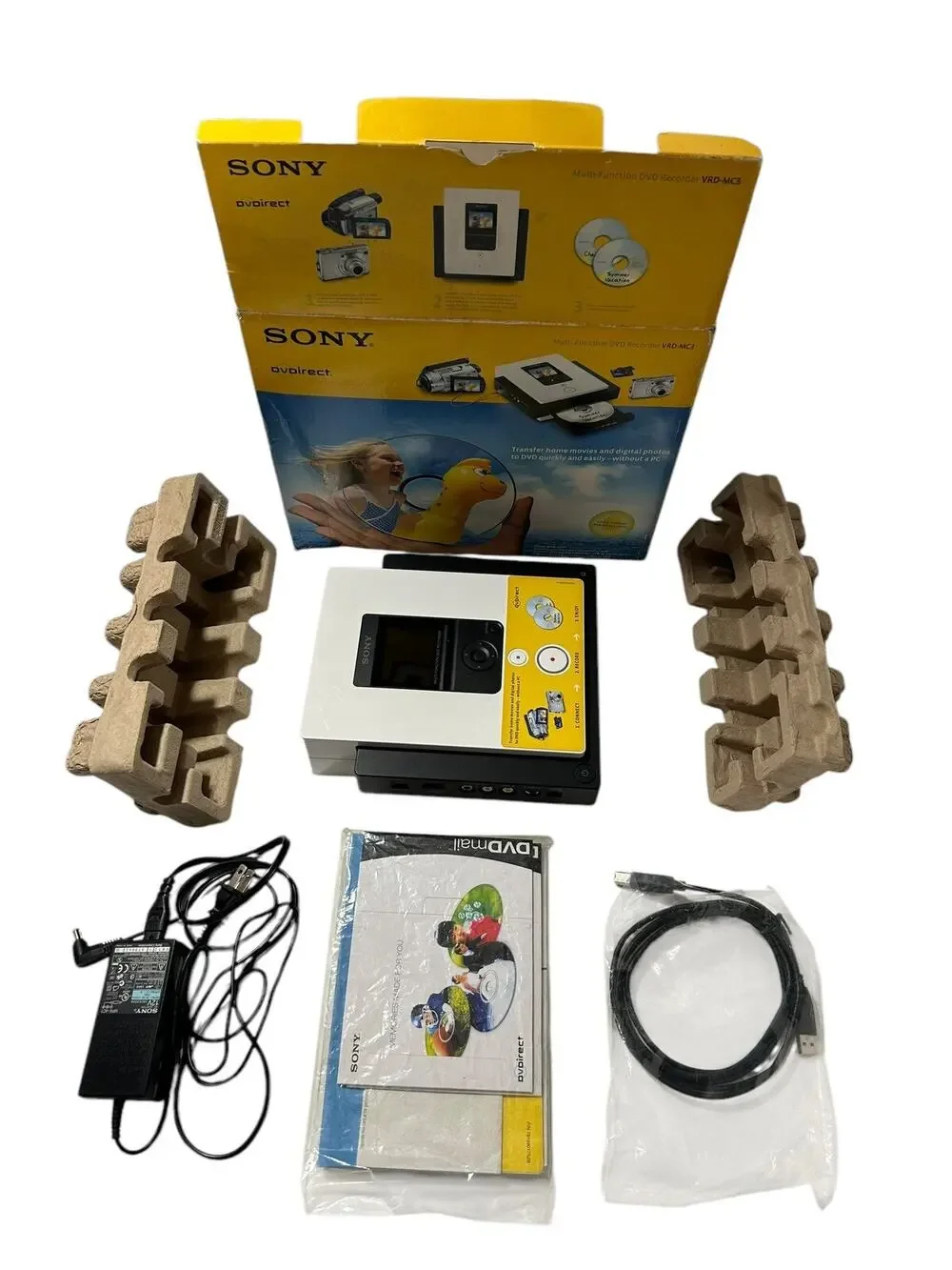 SONY DVDirect VRD-MC3 Multi-Function DVD Recorder Home Movies to DVD with No PC